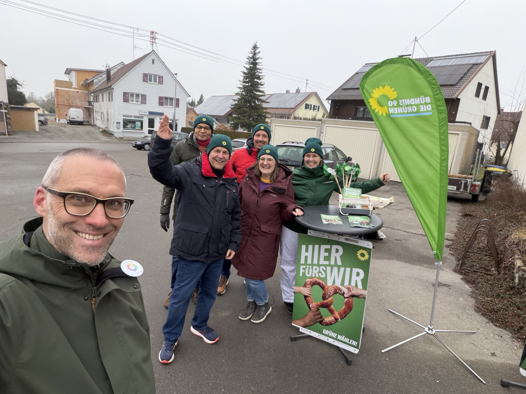 GRÜNER Infostand Diedorf
