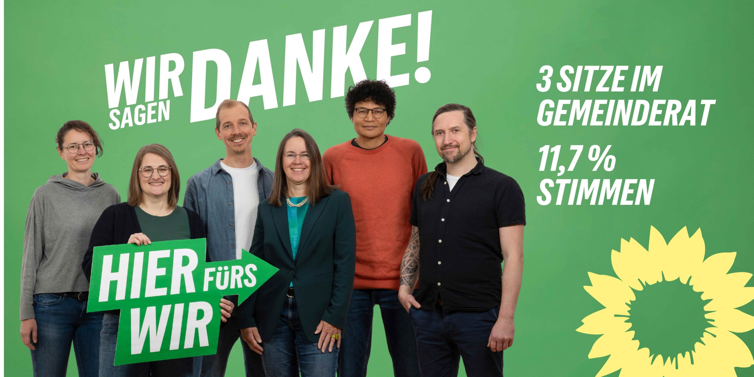 Kommunalwahl DANKE!
